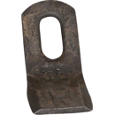 Fléau 100 x 40 mm pour broyeur ROUSSEAU 5.254.22 adaptable