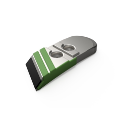 Pointe Droite carbure et rechargement pour charrue KVERNELAND 53090 adaptable