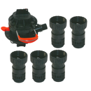 easyFlow Kanisteradapter Set 2,Befüllsystem für Spritzmittel easy Flow Agrotop