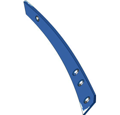 Streichblechstreifen rechts für Pflug LEMKEN 3444010 original