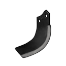 Lame gauche 186 x 80 x 6 mm pour Fraise/Rotavator MASCHIO/GASPARDO 02108433 adaptable - Blacksteel©