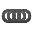 Jeu de 4 garnitures de frein pour CASE IH 3010152R92 adaptable