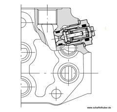 Schockventil SD6UG2 Walvoil