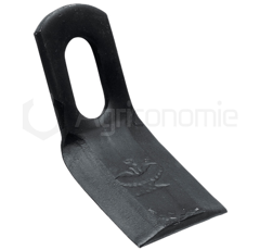 Schlegelmesser 80 x 30 x 42 x 5 mm für Mulcher PROCOMAS - Nachbau