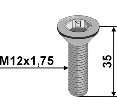 Boulon galvanisé 10.9 adaptable - BlackSteel©