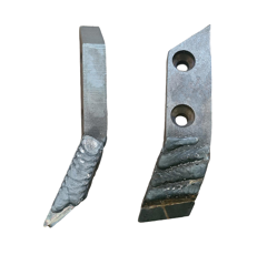 Pointe Gauche de décompacteur carbure et rechargement HOWARD 73000HF0162 adaptable