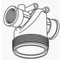 Corps  1“ ¼ F pour filtre 328|326 ARAG