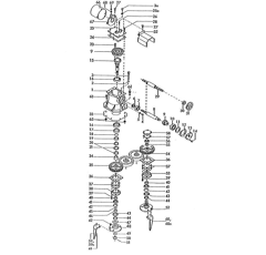 Arbre pour herse rotative RABE 84124203 origine