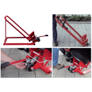 Lève tracteur tondeuse hydraulique 300 kg