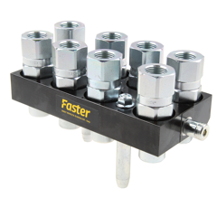 Stecker Multikupplung 8-fach   SP88IGR12DN12 Faster