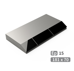 Mise Gauche à souder carbure TOUTES MARQUES 181x70 mm adaptable