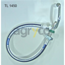 Tuyau hydraulique avec raccords pour téléscopique MERLO 103748 adaptable