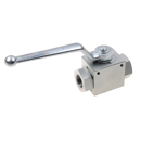 Blockhahn verzinkt mit Befestigungsbohrung beidseitig  IG R 3/8"     Fabrikat ValCon ValCon BKH38ZVC