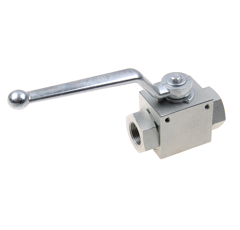 Blockhahn verzinkt mit Befestigungsbohrung beidseitig  IG R 1"     Fabrikat ValCon ValCon BKH1ZVC