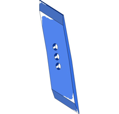 Scharspitze - rechts MP332RM Rabe by Muzzi Industrie