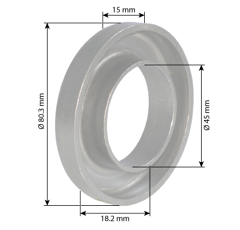 Bague d’étanchéité pour tracteur DEUTZ-FAHR 03388440 adaptable