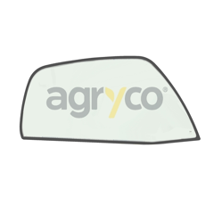 Vitre latérale droite - plate - teintée pour téléscopique MANITOU 225231 adaptable