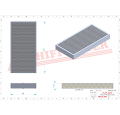 Filtre à air adaptable HIFI FILTER SC17147