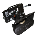 Zugmaul automatisch,W= 330 S32, Ø 49 mm Bolzen, Schwarz     