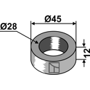 Scheibe 45x12x28 für Häcksler VOGEL & NOOT – Nachbau