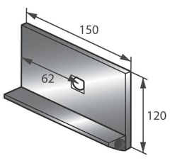 Talon droit gauche pour charrueOIZIN 010227 origine