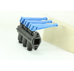 Manomètre plastique ø 63 mm - 0 à 30 bars - 1/4" Mâle