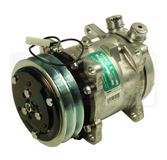 Compresseur pour machine agricole CASE IH - NEW HOLLAND - STEYR 47132887 adaptable