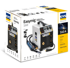 Poste à souder semi-automatique MIG/MAG EASYMIG 160 avec accessoires | GYS