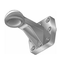 Kugelzugöse Kugel 80,Flanschmaß 145x145 mm, Schwarz  Rockinger