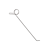 Griffe droite 400 x 13 mm pour bineuse adaptable - BlackSteel©