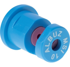 Flachstrahldüse ALBUZ MSI 130° 10 hellblau Keramik