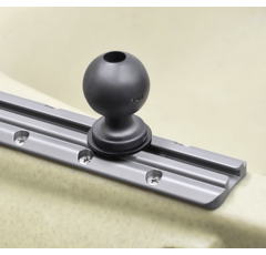 Base pour rail modulaire avec boule Ø 3,81 cm | RAM