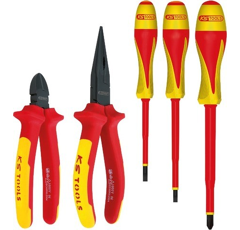 Jeu de pinces ergotorques et tournevis - KS TOOLS