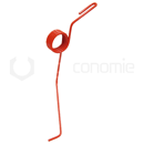 Peigne droit pour semoir LEMKEN 3537056 adaptable