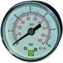 Manomètre Ø 50 mm 1/4" dorsal