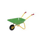 Brouette métal vert