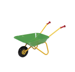 Brouette métal vert