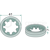 Rondelle 41x7 pour broyeur PERFECT adaptable 