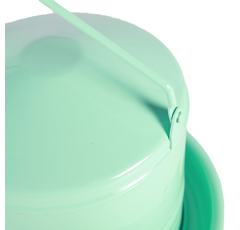 Abreuvoir poule / volailles métal en tôle émaillé 3 L - 4 poules CHICK'A