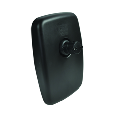 Rétroviseurs Extérieurs Pour Camion - Lot De 2, 375x185mm, Pour Tiges 14-30mm