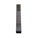 Sabot de décompacteur avec plaquettes carbure, plaquettes arrière et rechargement QUIVOGNE VVR2070 SSDR adaptable