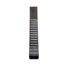 Sabot de décompacteur avec plaquettes carbure, plaquettes arrière et rechargement QUIVOGNE VVR2070 SSDR adaptable