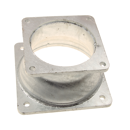 Reduzierung  5"-4"  Flansch   verzinkt