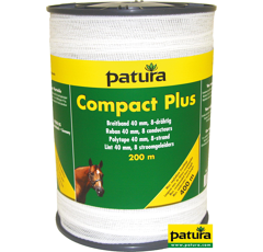 Ruban compact plus rouleau 200 / 400 m - PATURA