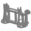 Interface pour télescopique MERLO/BOBCAT|MASSEY FERGUSON adaptable