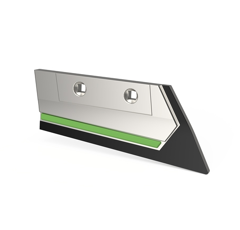 Soc de rasette Droit avec plaquettes carbure, rechargement KUHN HUARD 631102631030 adaptable