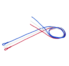 Cordelette perlon rouge et bleu 2 x 7 m pour vêlage KAMER