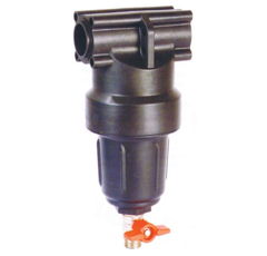 Filtre de refoulement à bride avec vanne de purge 150 L/min - 50 bars | ARAG