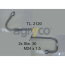 Tuyau hydraulique pour téléscopique MANITOU 268834 adaptable
