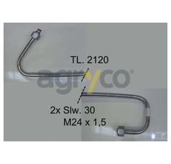 Tuyau hydraulique pour téléscopique MANITOU 268834 adaptable